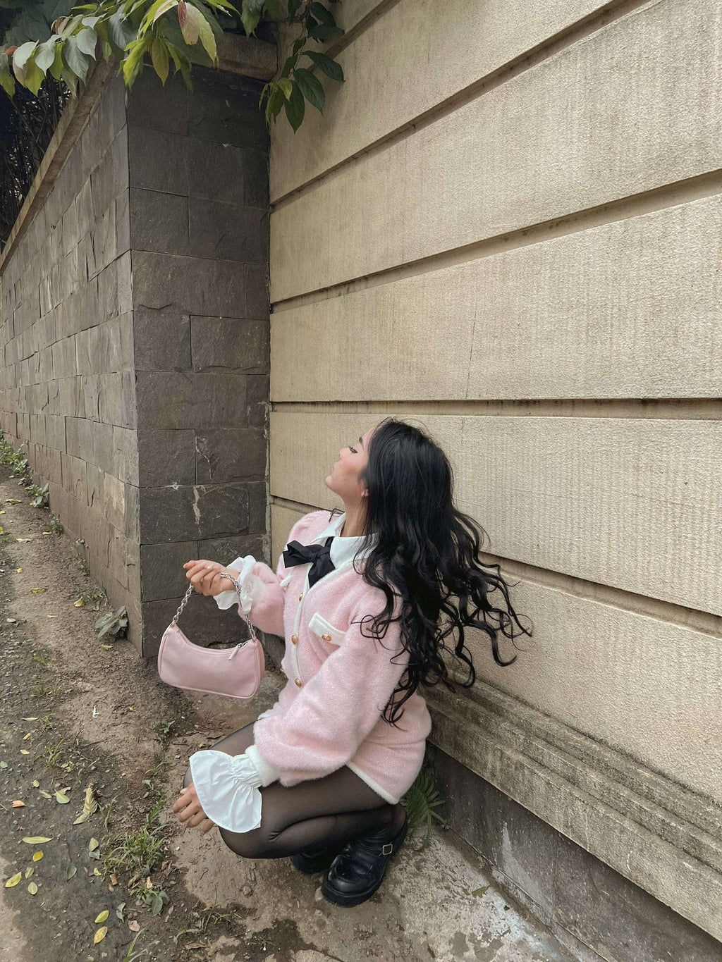 CAROLINE JACKET SET IN PINK