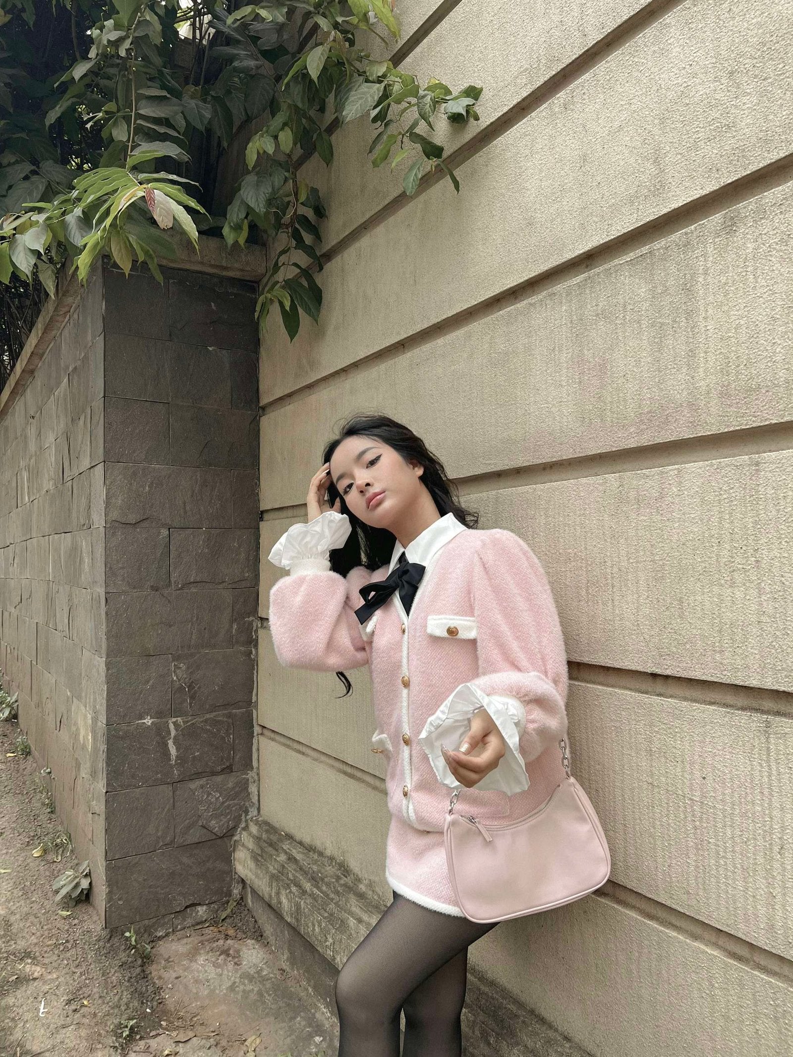 CAROLINE JACKET SET IN PINK