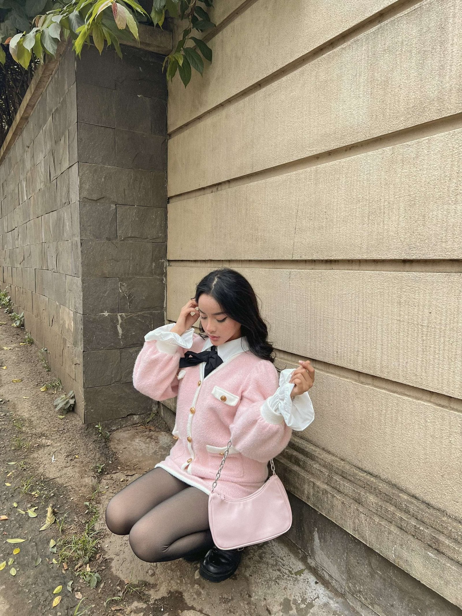 CAROLINE JACKET SET IN PINK